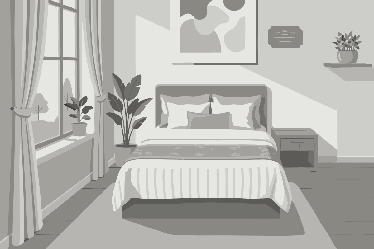 One Bedroom Loft – Garden View